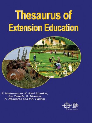 cover image of Thesaurus of Extension Education